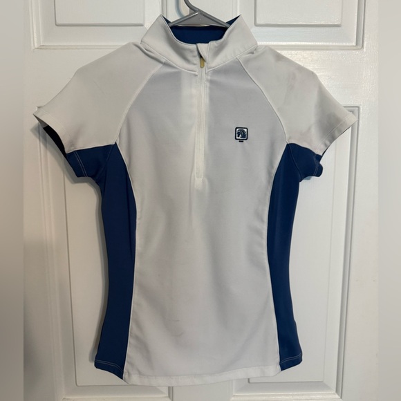 Romfh Tops - Romfh Women's White/Blue Show Shirt